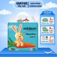Tã/Bỉm Quần Nabizam Ultra Thin Nội Địa Hàn Mềm Mỏng Vượt Trội, Thấm Hút Nhanh Size 2XL22 Bé Từ 15-20kg (22 Miếng/Bịch)