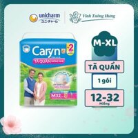 Tã/Bỉm Quần Người Lớn Caryn Mỏng Nhẹ Chống Tràn Cho Người Già Tự Đi Lại (XL24,L28,M32,XL12,L14,M16)