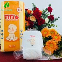 Tã/Bỉm Quần TiTi's Size M/L/XL/XXL/XXXL (Bịch 50 miếng)