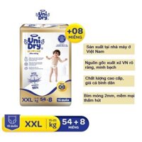 Tã/Bỉm quần Unidry Việt Nam cao cấp siêu mỏng 2mm đủ size M đến 3XL