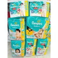 Tã/Bỉm quần/dán PAMPERS NỘI ĐỊA NHẬT đủ size NB / S / M / L / XL