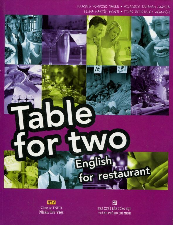 Table for Two English for restaurant