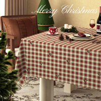 tablecloths study table stickers decorative tablecloths Giáng Sinh Khăn Trải Bàn Chống Thấm Nước Dầu Dùng Một Lần Màu Đỏ Trang Trí Giáng Sinh Trang Trí Năm Mới Cà Phê Bàn Vải Dài Khăn Trải Bàn