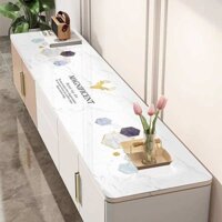 tablecloths study table stickers decorative tablecloths Pvc Tủ Tivi Bàn Thảm Chống Thấm Nước Dầu Dùng Một Lần Kính Mềm Ăn Bên Tủ Bàn Thảm Lót Giày Thảm Lối Vào Khăn Trải Bàn