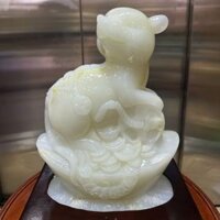Tác phẩm Tuổi Chuột Ngọc Onyx Trắng BKSTVN-9115