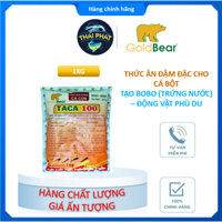 TACA 100 gói 1kg - Thức ăn sinh học đậm đặc cho cá bột, Tạo bobo trứng nước, phù du