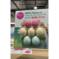 Tách lẻ 1 son dưỡng môi Eos Organic Lip balm hình quả trứng