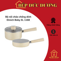 [Tách lẻ] Nồi, chảo chống dính sứ Elmich Baby EL 1168 nấu ăn dặm cho bé  - Bếp Đức Dương