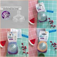[Tách lẻ] Núm ty Avent Natual cho bé