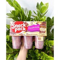 [Tách lẻ] Váng Pudding Snack Pack cho trẻ ăn dặm hộp 165gr.