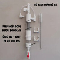 Tách Phân để làm Bộ Overflow DIY Cho Hồ Cá ko