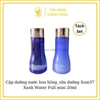 [TÁCH SÉT] CẶP MINI NƯỚC HOA HỒNG- SỮA DƯỠNG SUM XANH 20ML CẤP NƯỚC KIỀM DẦU_YEONCOSMETIC