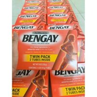 (Tach set) Kem xoa bóp Bengay giảm đau xương khớp nhanh chóng của Mỹ