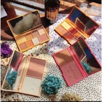 (tách set) Set 4 bảng phấn mắt và phấn má trang điểm makeup revolution i heart revolution mini chocolate vault set