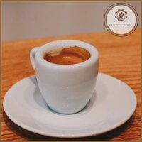 Tách sứ uống Espresso 55ml Dày 9mm (kèm đĩa)