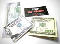 Tách Tiền-Tiền Thành Bài-ảo thuật tiền