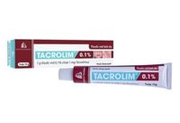 TACROLIM 0.1 10g Boston (Tacrolimus 0.1%) điều trị chàm thể tạng, viêm da cơ địa