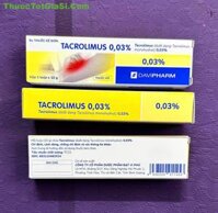 TACROLIMUS 0.03% Davipharm là thuốc gì? Công dụng, giá bao nhiêu? Có tốt không?