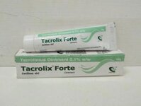 Tacrolix Forte 0.1 10g (Tacrolimus 0.1%) điều trị chàm thể tạng, viêm da cơ địa, bạch tạng