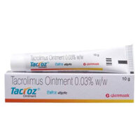 Tacroz Ointment 0.03%, điều trị chàm thể tạng, viêm da dị ứng vừa và nặng