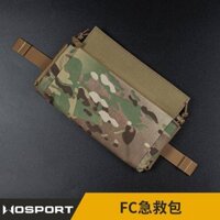 Tactical Tank Top Expansion Lower Abdomen Medical Kit Large Capacity Portable Quick Detachable FC Camouflage Emergency Kit