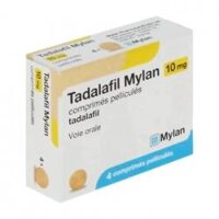 Tadalafil 10mg Mylan 4 viên