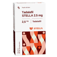 Tadalafil STELLA 2.5 mg, điều trị rối loạn cương dương ở nam giới