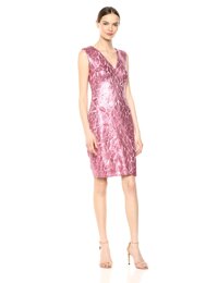Tadashi Shoji Women's Slvless Sequin Dress
