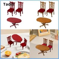 Tadill 1 / 12 Nhà Búp Bê Thu Nhỏ Bàn Ăn Trang Trí Nhà Bếp DIY Bộ Búp Bê Phụ Kiện Nhà Đồ Chơi Mô Hình Quà Tặng Sinh Nhật