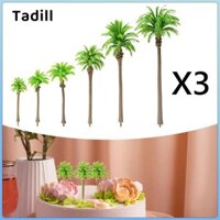 Tadill 18 Chiếc Mô Hình Cây Dừa Thủ Công Thu Nhỏ Để Trang Trí Cát