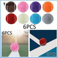 Tadill 6x Bóng Tennis Bóng Đàn Hồi Cho Người Mới Bắt Đầu Giải Trí Chơi Với Chó