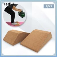 Tadill Cork Squat Wedge Yoga Block Incline Board Gạch tập thể dục nhẹ Chống trượt cho Yoga Cử tạ tại nhà Kéo dài thể dục