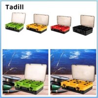 Tadill Hai Lớp Câu Cá Hộp Câu Cá Dụng Cụ Tổ Chức Câu Cá Hộp Đựng Bánh Răng Cho Nước Ngọt Nước Mặn Đồ Câu Cá Ngoài Trời