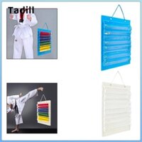 Tadill Karate Đai Tổ Chức Chống Bụi Nhẹ Di Động Taekwondo Đai Hiển Thị Giá Đỡ Đai Karate Hiển Thị Giá Đỡ Cho 8 Đai