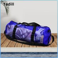 Tadill Mesh Duffle Bag Dây kéo Áo choàng Túi du lịch thoáng khí để lặn biển Lướt sóng