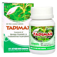 Tadimax, điều trị phì đại lành tính tuyến tiền liệt và u xơ tử cung