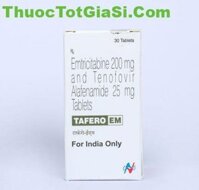 TAFERO EM – Thuốc điều trị HIV hiệu quả (Emtricitabine 200mg + Tenofovir Alafenamide 25mg)