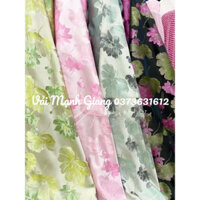 tafta hoa sen lụa mới