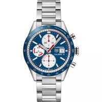 Tag Heuer Carrera Calibre 16 Automatic Chronograph Blue Dial Men’s Watch