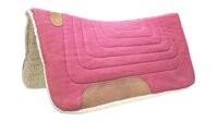Tahoe Tack Contoured Canvas Western Saddle Pad Available in Mini Pony and Horse Sizing