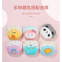 [Tái chế có thể giặt được-Quần tập đi vệ sinh cho bé] Quần tập tã vải Vòng tã thấm hút Huấn luyện thoáng khí có thể giặt được Nhà vệ sinh Cotton thoáng khí