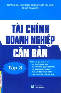 Tài Chính Doanh Nghiệp Căn Bản - Tập 2