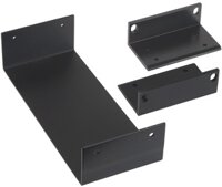 Tai gắn tủ Rack 2 thiết bị 2u độ dài 1/2: MB-25B-BK