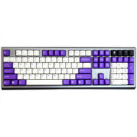 Tai-Hao Double Shot ABS Dark Violet/White Mixed – Full 104 Keys