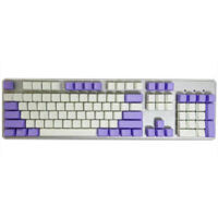 Tai-Hao Double Shot ABS Violet/White Mixed – Full 104 Keys