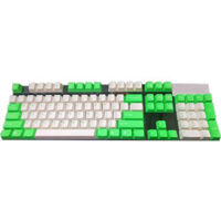Tai-Hao Double Shot ABS Lime/White Mixed – Full 104 Keys