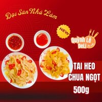 Tai Heo Chua Ngọt 500g Nhà Làm – Món Ngon Khó Cưỡng | Quỳnh Lê Deli Snack Food Ăn Vặt
