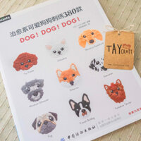 Tài liệu hướng dẫn mẫu thêu tay chủ đề về các loài chó