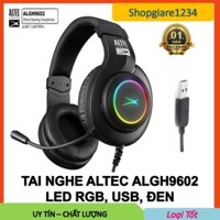 Tai nghe 7.1 gaming ALTEC ALGH9602 led RGB - giả lập sống động - Có Đèn LED, cổng USB