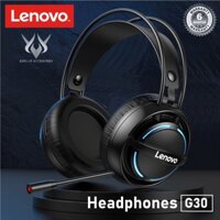 Tai nghe 7.1 gaming LENOVO G30 gọn nhẹ - micro điều chỉnh xoay nhiều hướng (Đen) Phụ kiện 1986